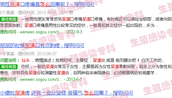 汕头尿道炎症怎样引起的