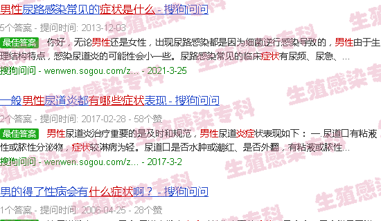 汕头男性有炎症是什么症状