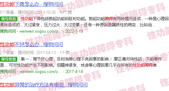 汕头*近几天性功能障碍