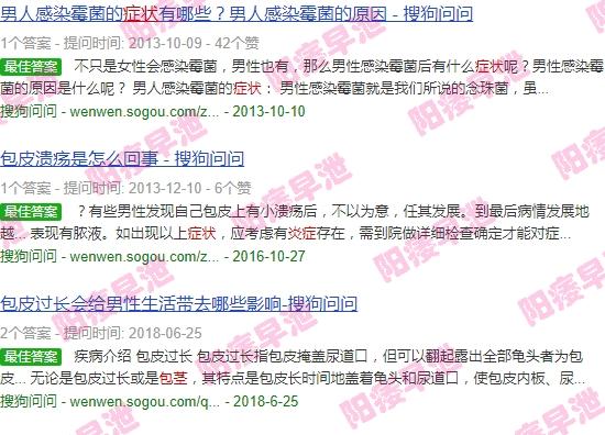 汕头包皮手术多少钱 - 汕头包茎发炎症状图片